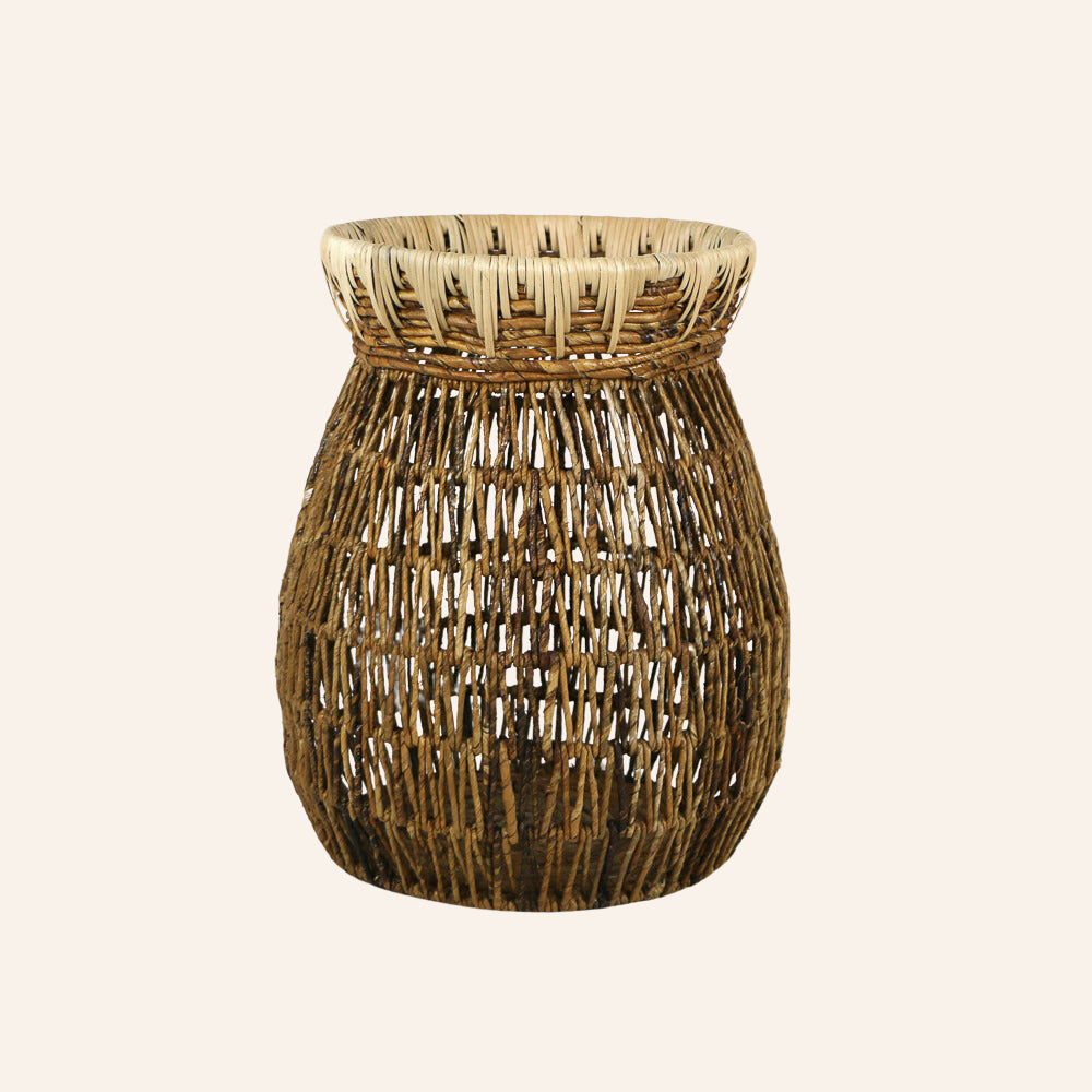 Panier en fibre de banane