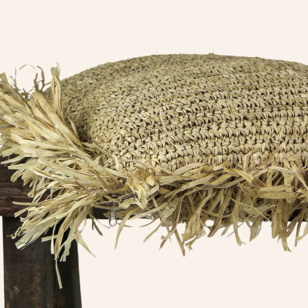 Coussin 60 cm Raphia