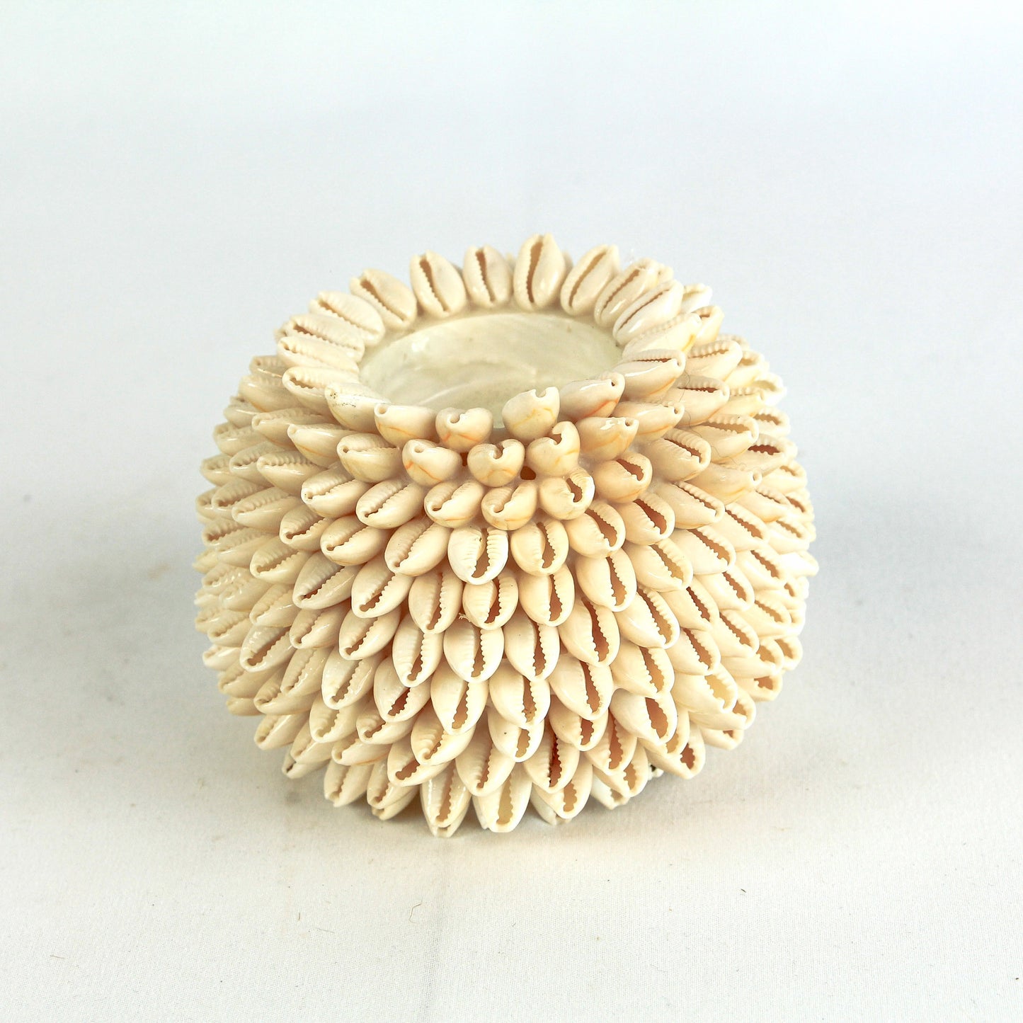 Bougeoir coquillages - clair