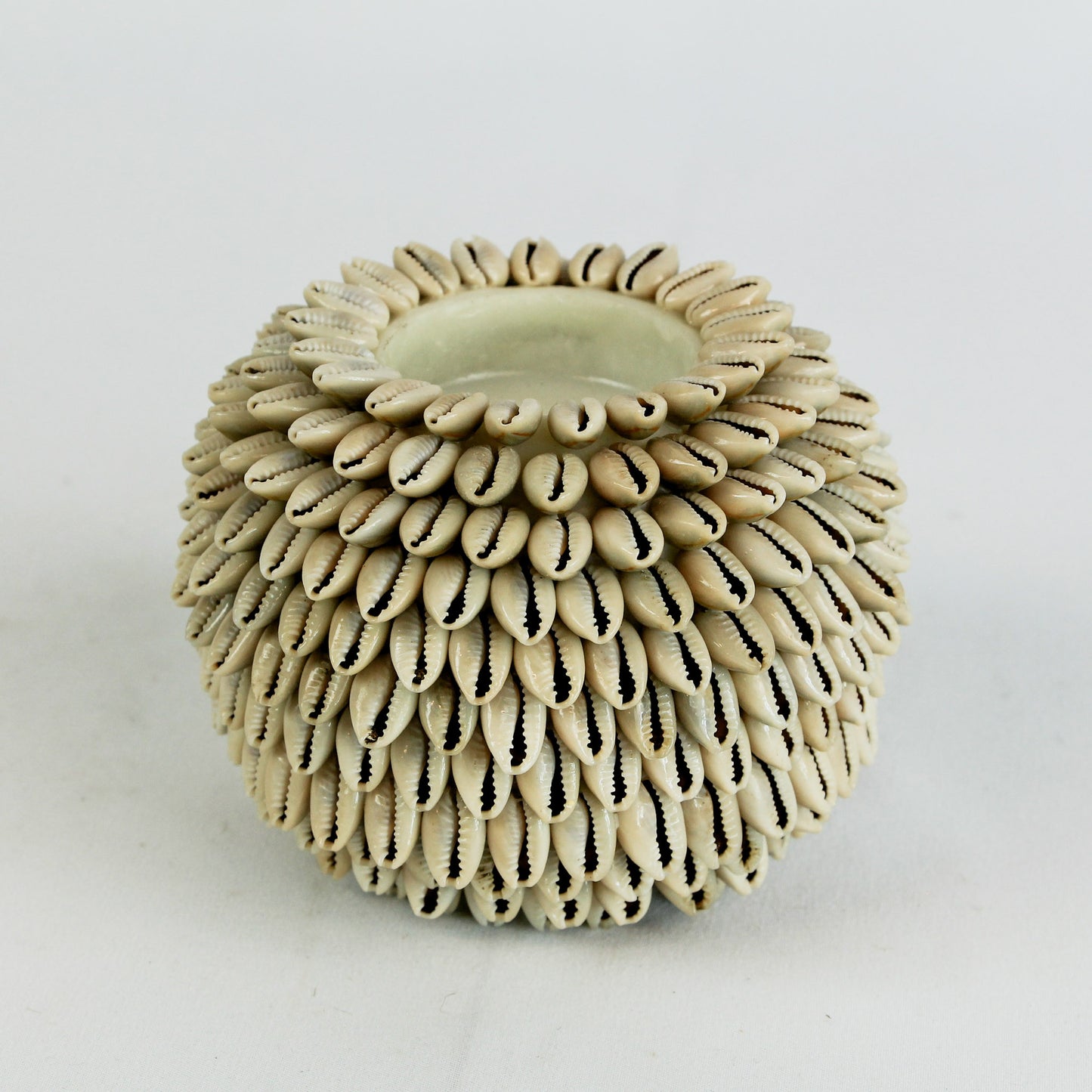 Bougeoir coquillages - foncé