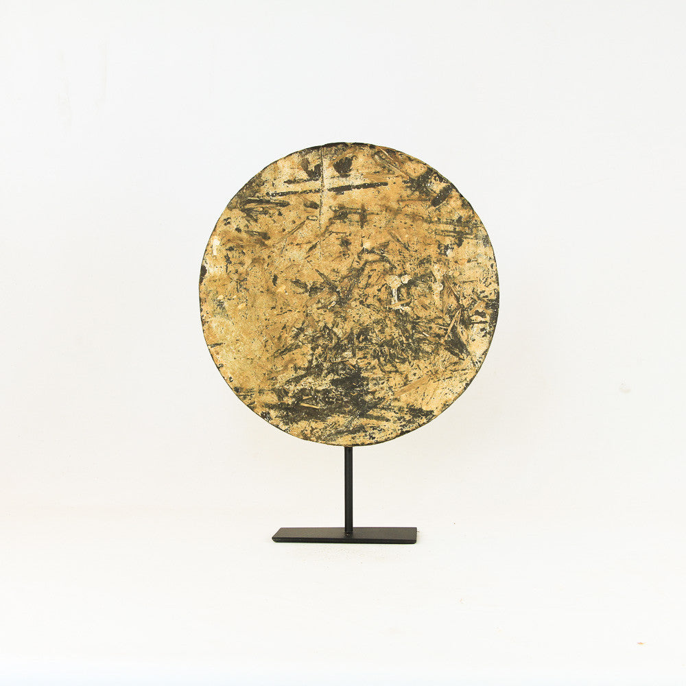 Panneau toraja - ronds rouges II