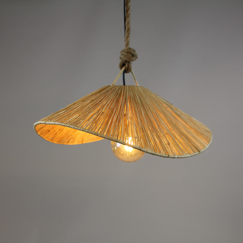 Suspension chips en raphia