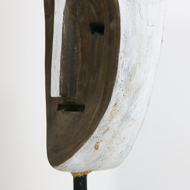 Masque du Timor Noir et Blanc