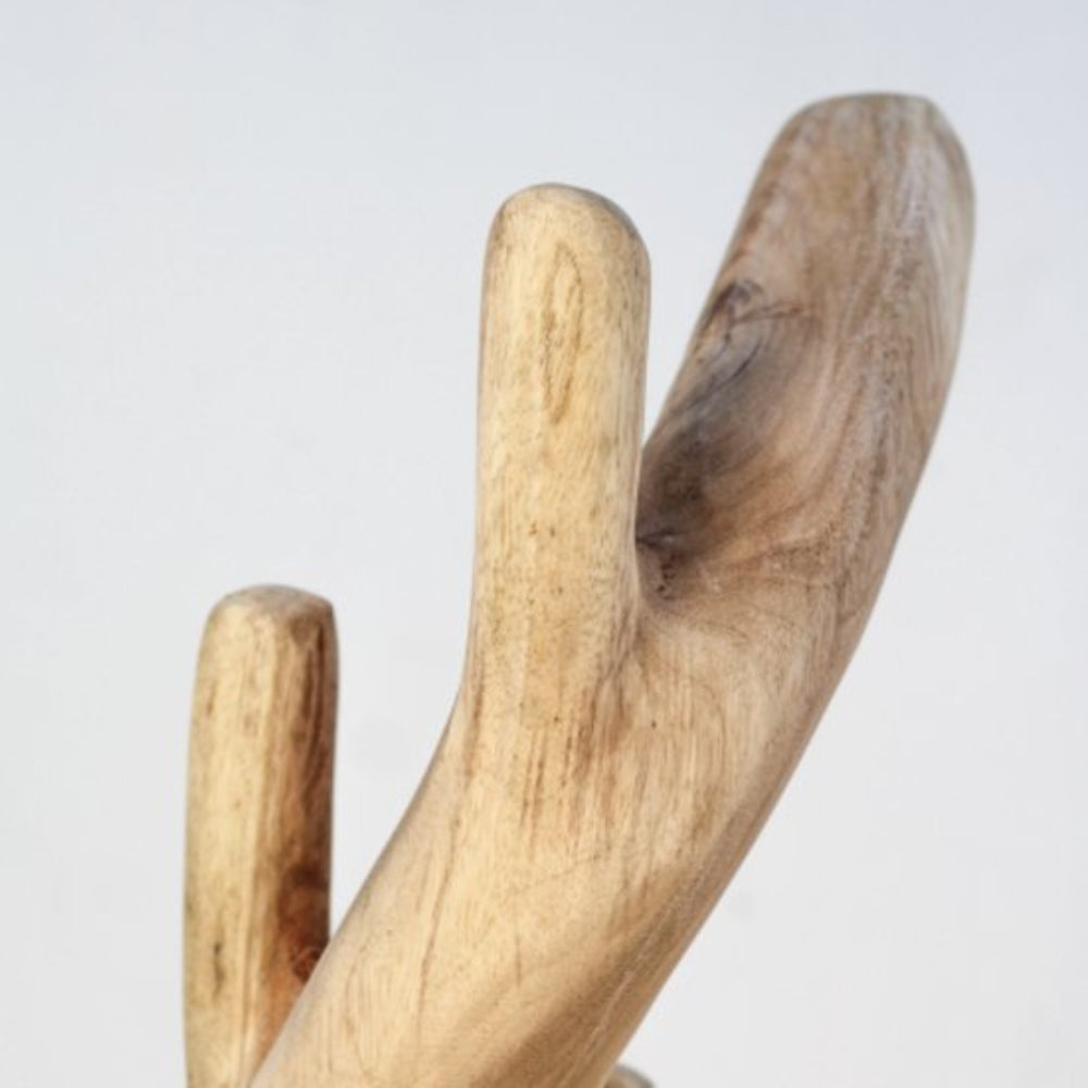 Arbre porte-manteaux en bois de Suar