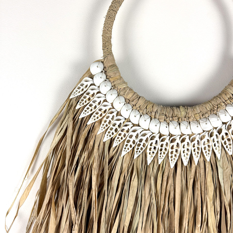 Décoration murale herbier marin et coquillages