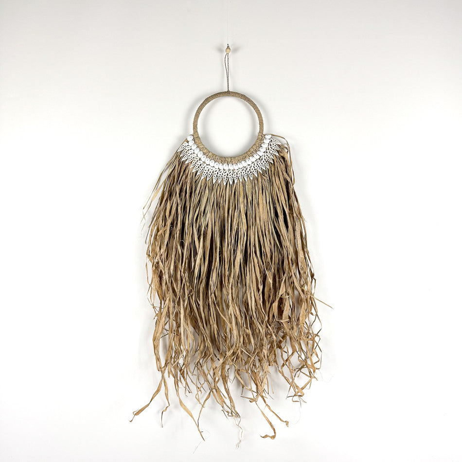 Décoration murale herbier marin et coquillages