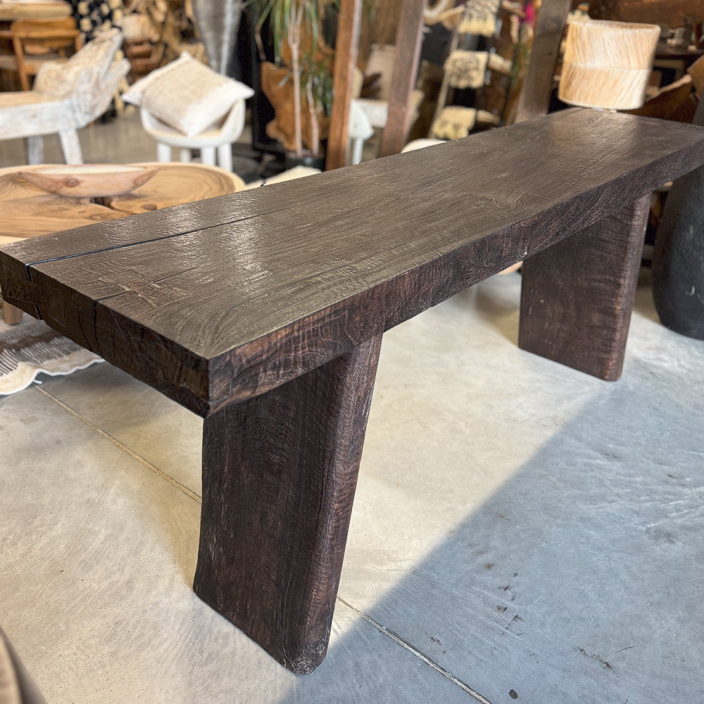 Console furni 190*44*75 Marron Vieillit