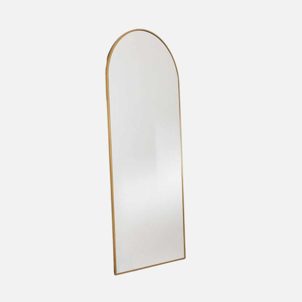 Miroir murale en laiton arche