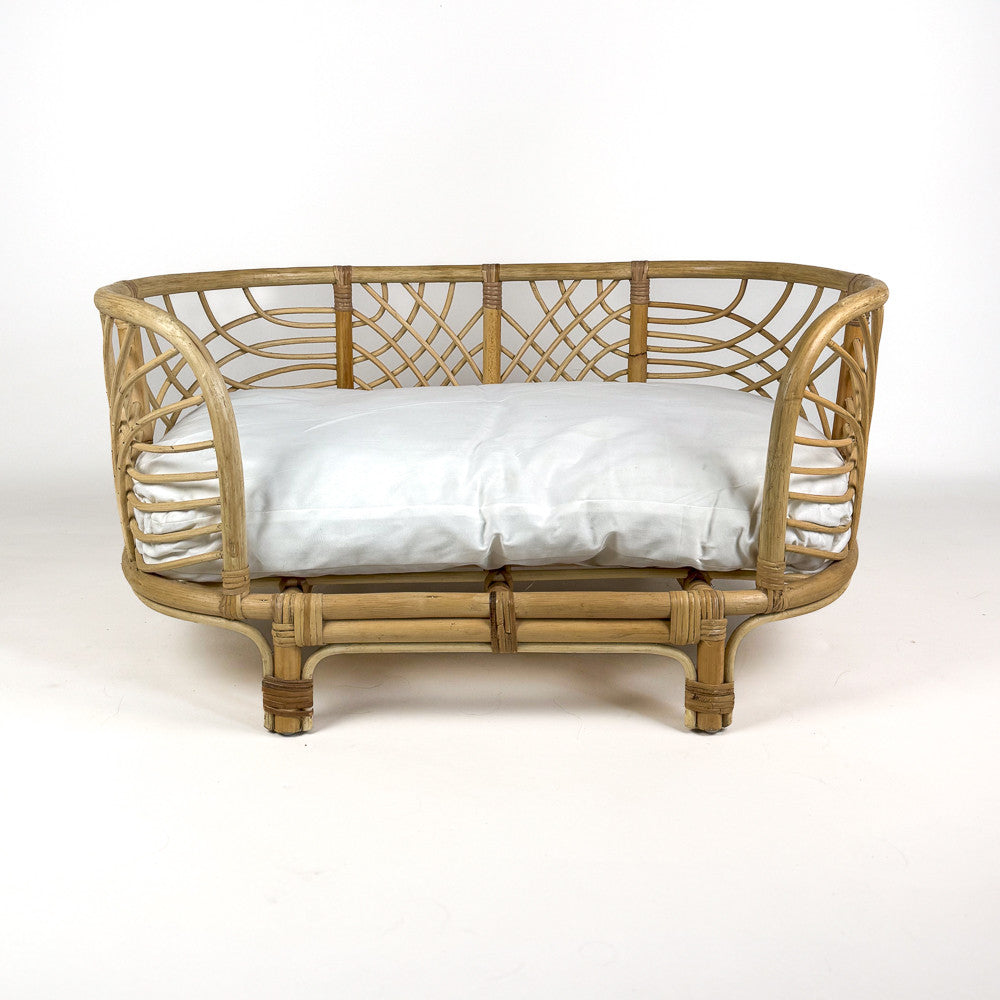 Panier en rotin pour chien