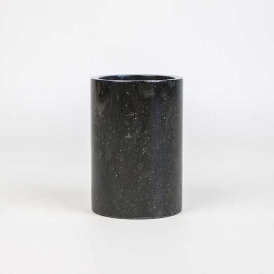 Porte brosse à dents en marbre noir