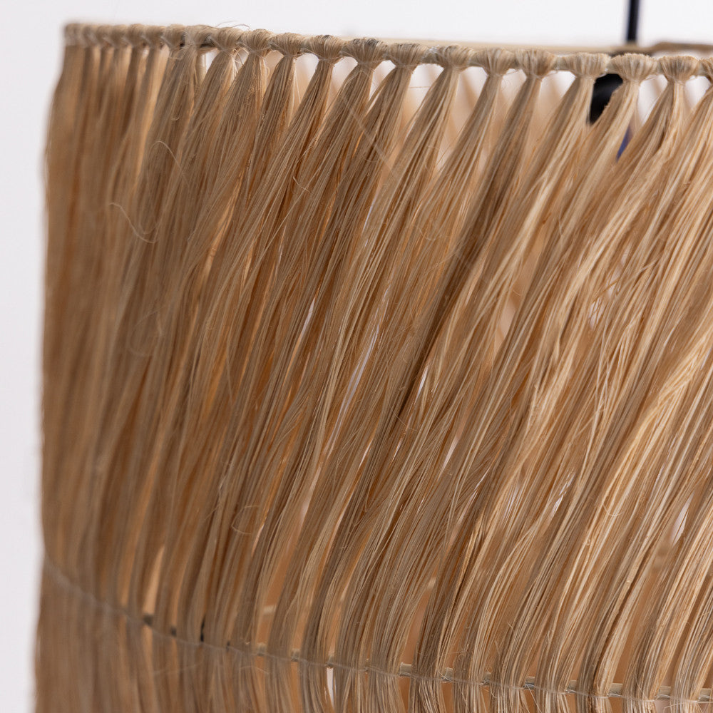 Suspension Luhalu en fibres naturelles