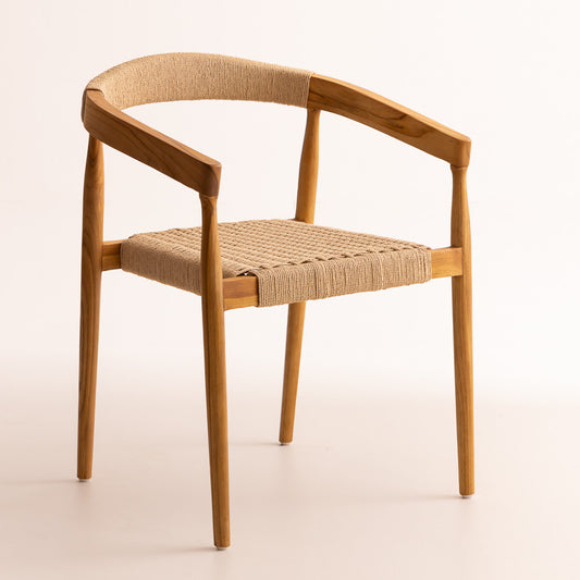 Chaise en bois de teck - Selly Loom