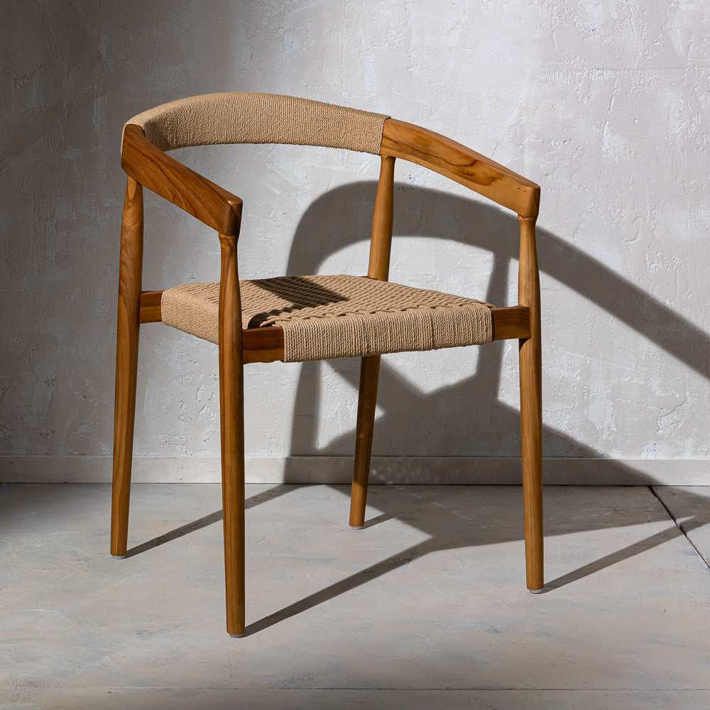 Chaise en bois de teck - Selly Loom