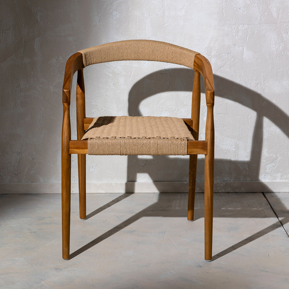 Chaise en bois de teck - Selly Loom