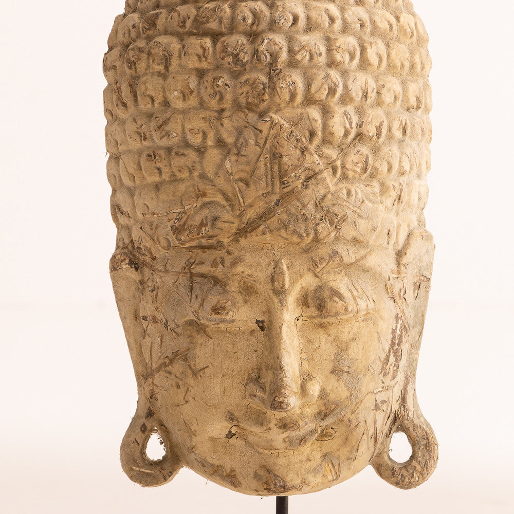 Sculpture Bouddha Masque