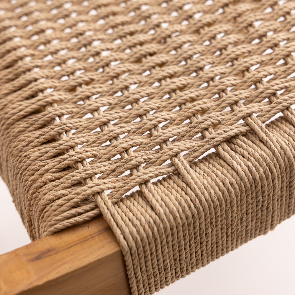 Chaise en bois de teck - Veroni naturelle