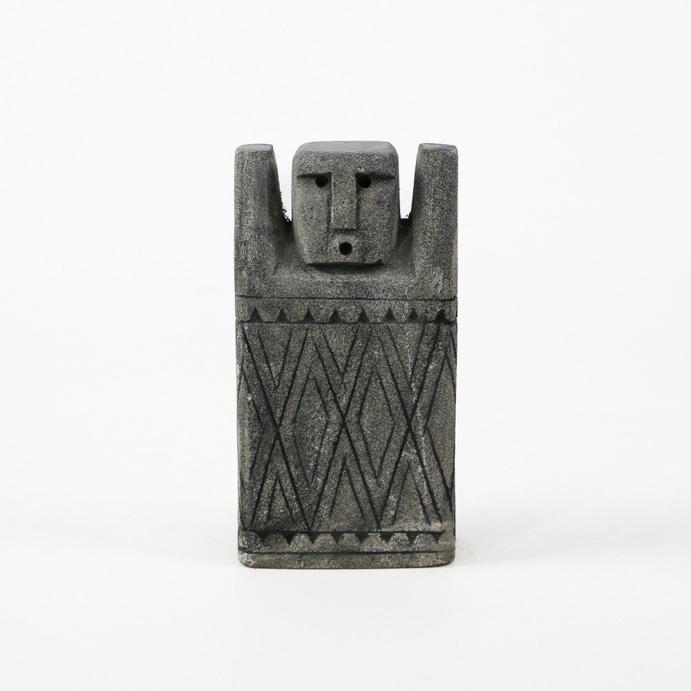 Statuette sumba en pierre - Taille L
