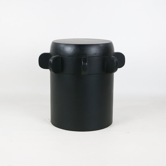 Stool Crusher en bois de manguier BLACK