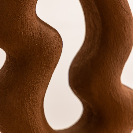 Vase artisanal Oasis couleur Marron