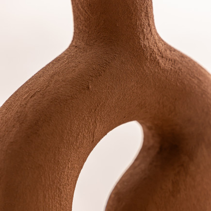 Vase artisanal Dune couleur Marron
