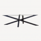 Table à manger en bois massif 250 x 90 cm - Bois de Suar Table à manger en bois massif 250 x 90 cm - Bois de Suar