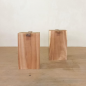 Table et plateau à manger en bois de suar massif 380x107 cm