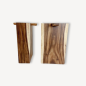 Table à manger en bois massif 250 x 100 cm - Bois de Suar Table à manger en bois massif 250 x 100 cm - Bois de Suar