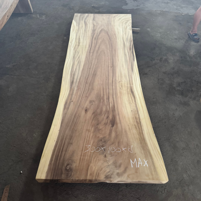 Table à manger en bois massif 300 x 100cm - Bois de Suar Table à manger en bois massif 300 x 100cm - Bois de Suar