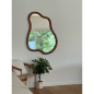 Miroir asymétrique en bois massif Miroir asymétrique en bois massif