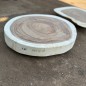 Table basse cookie en bois de suar massif 85*67*8cm K761