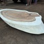 Table basse cookie en bois de suar massif 126*73*8cm K757