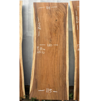 Table à manger en bois massif 300 x 110-115 cm - Bois de Suar