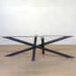 Table et plateau à manger en bois de suar massif 240x138 cm