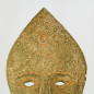 Masque du Timor pointu en bois recyclé