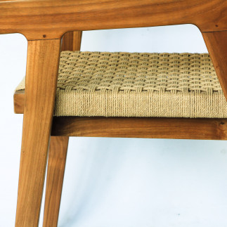 Chaise en bois de teck - Sasa