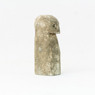 Statuette de tête primitive de l'île de Sumba
