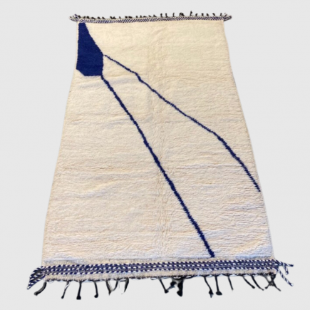 Tapis berbère en laine Beni Ouarain Maroc 150*250cm