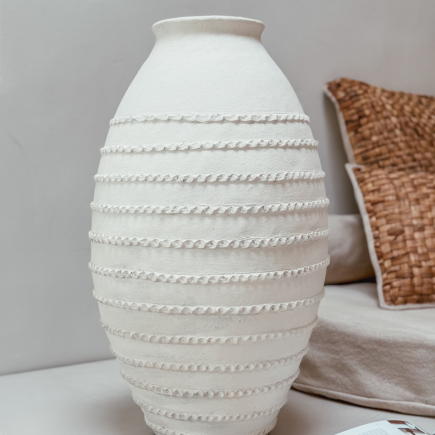 Vase artisanal en argile - Sari
