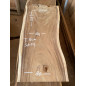Table et plateau à manger en bois de suar massif 180x88x8 cm