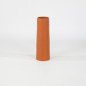 Vase en céramique orange - 30 cm