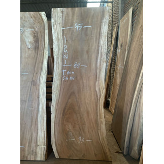 Table et plateau à manger en bois de suar massif 250x95cm