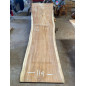 Table et plateau à manger en bois de suar massif 400x122 cm