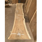 Table et plateau à manger en bois de suar massif 450X85 cm