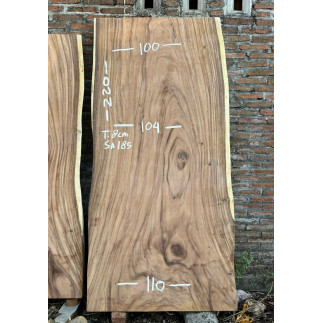 Table et plateau à manger en bois de suar massif 220x110 cm