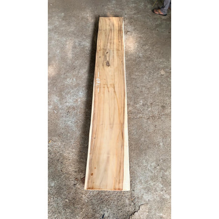 Banc en bois de suar massif 280x45 cm