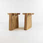 Banc en bois de suar massif 240x45 cm Banc en bois de suar massif 240x45 cm