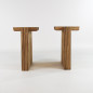 Banc en bois de suar massif 240x45 cm Banc en bois de suar massif 240x45 cm