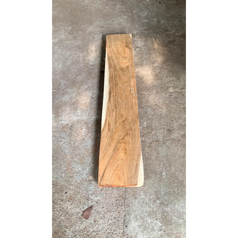Banc en bois de suar massif 240x45 cm Banc en bois de suar massif 240x45 cm