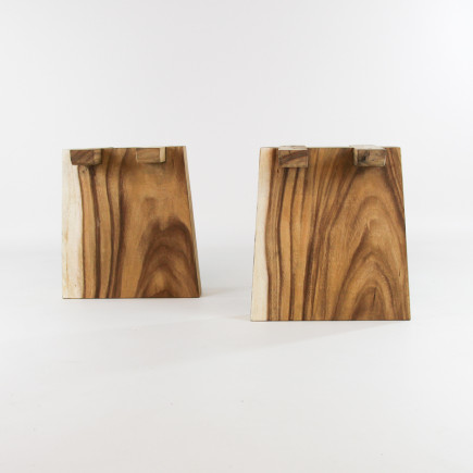 Banc en bois de suar massif 200x45 cm