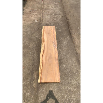 Banc en bois de suar massif 200x45 cm
